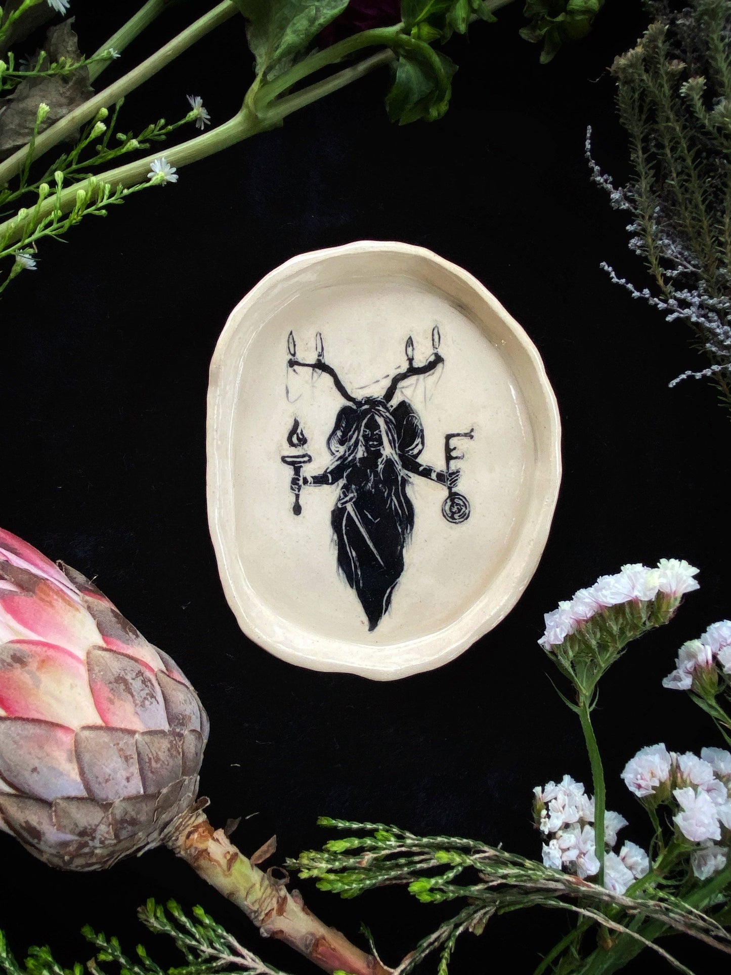 Ceramic Offering Dishes