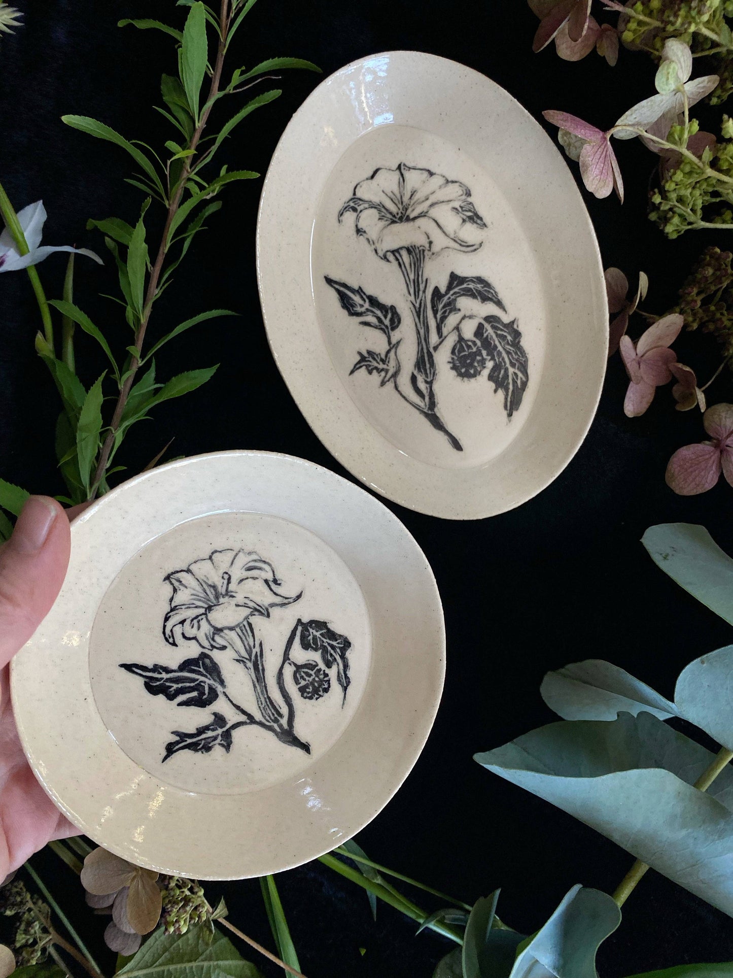 Ceramic Offering Dishes