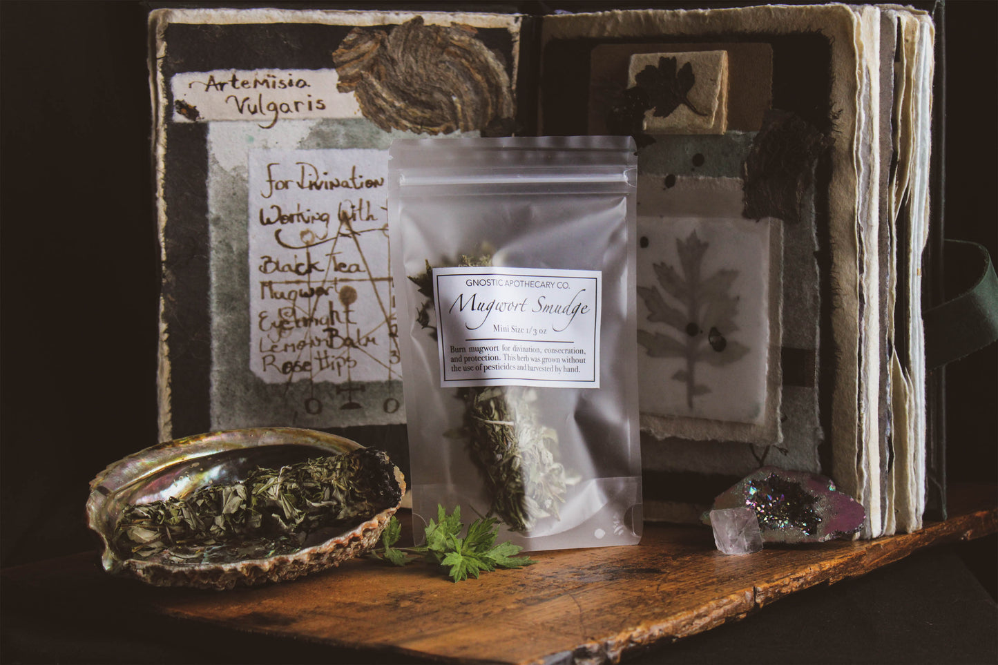 Organic Mugwort Smudge