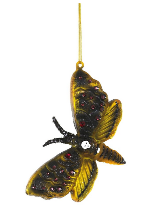 Death Head Moth Ornament